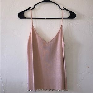 Zara beaded tank top - Size S